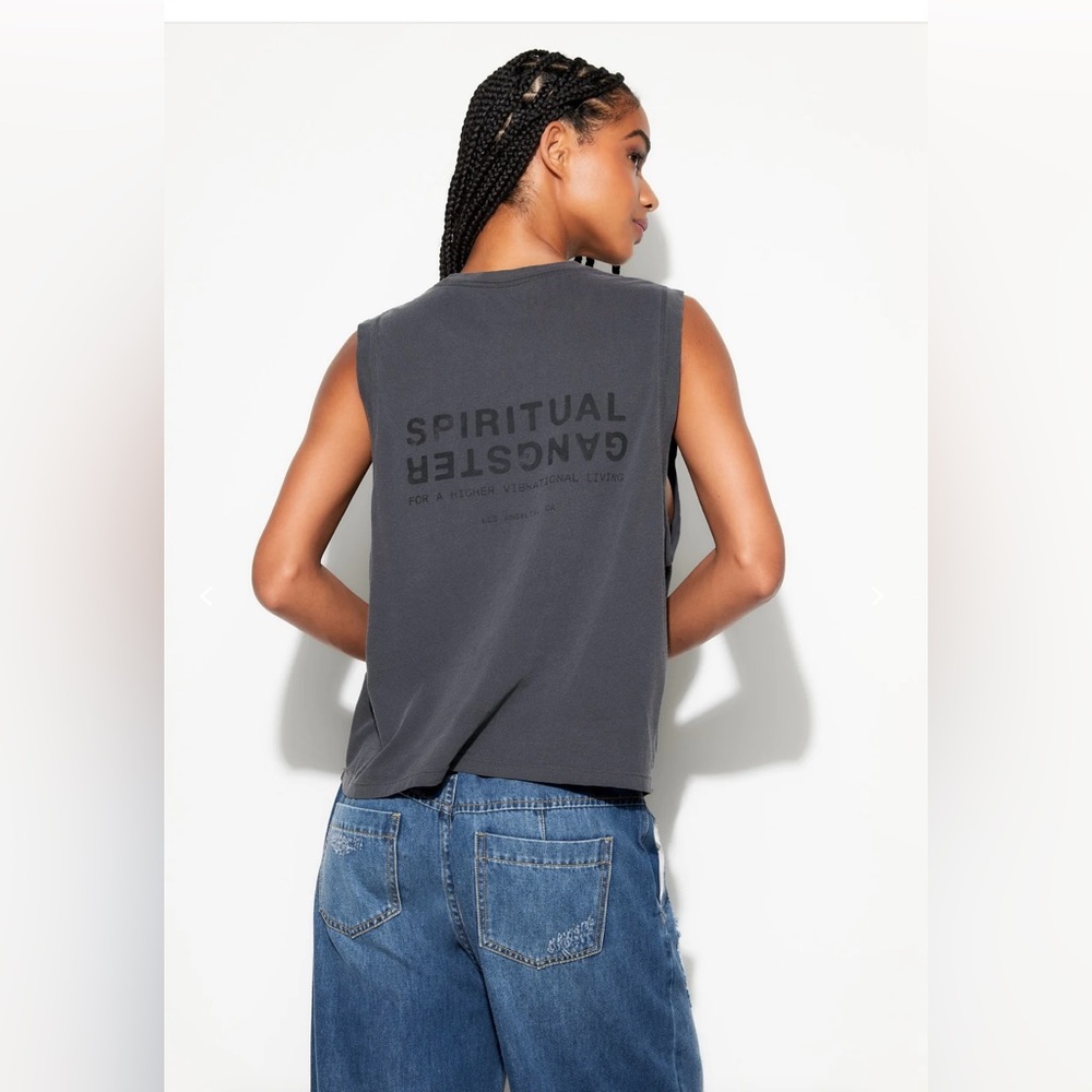 Spiritual gangster muscle tshirt /tank, women’s XL brand new